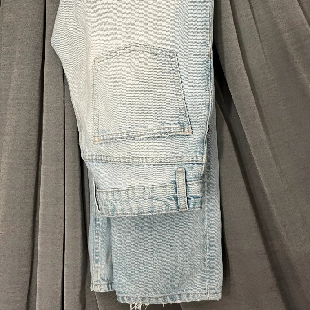 Snygga raka jeans från Zara💓 Väldigt bra skick!. Jeans & Byxor.