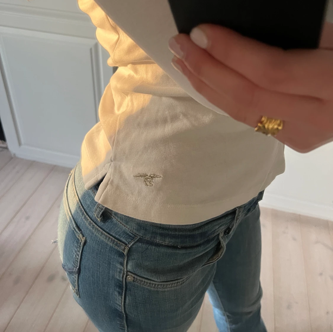 Långärmad Tröja Med Knappar - 90