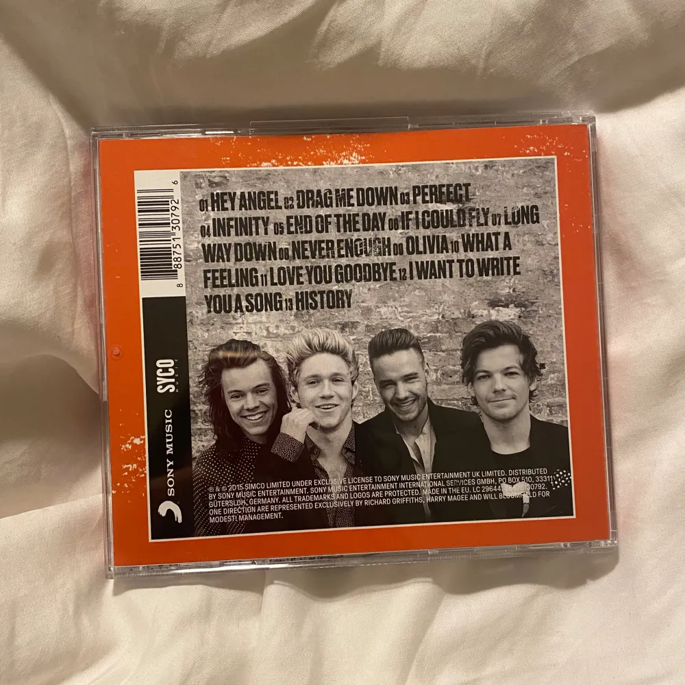 One directions sista album, bra kvalité, skivan är ospelad!. Övrigt.