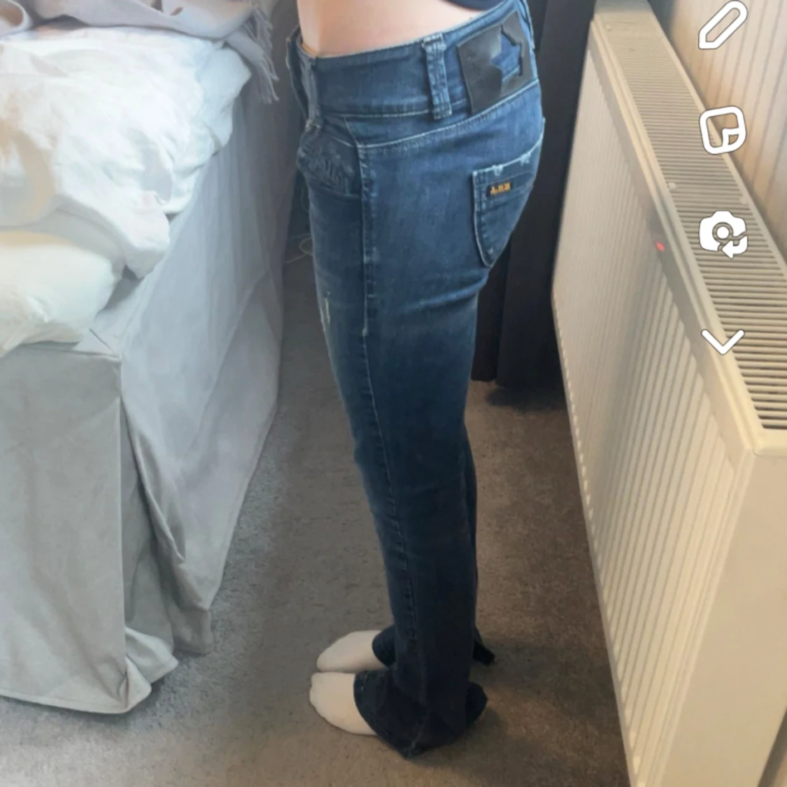 Lågmidjade jeans  - 91