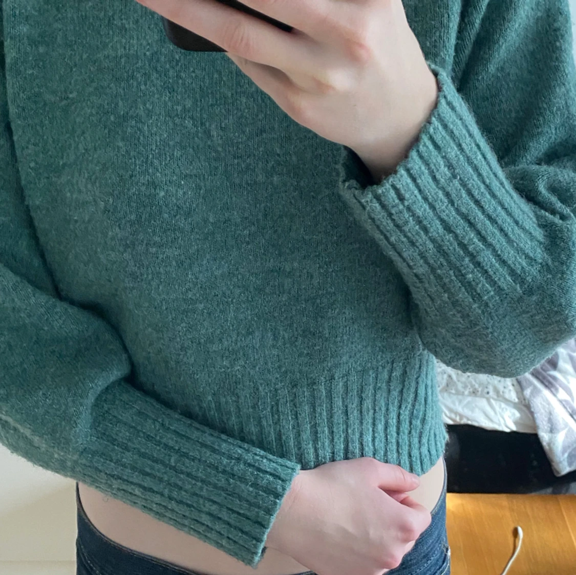 Grön tröja  - 90
