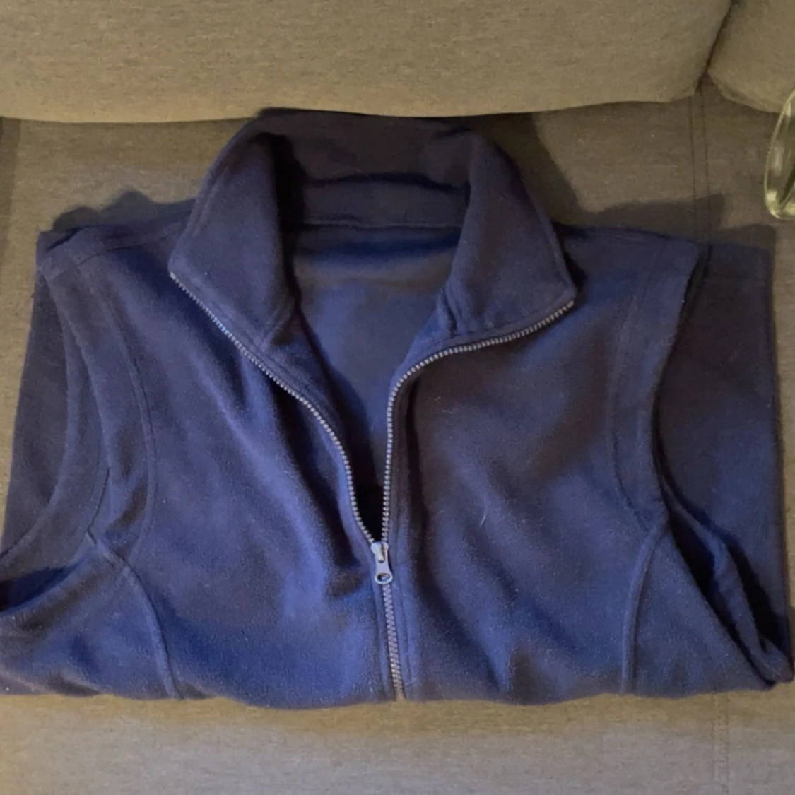 Fleece väst (Mörk blå) - 91