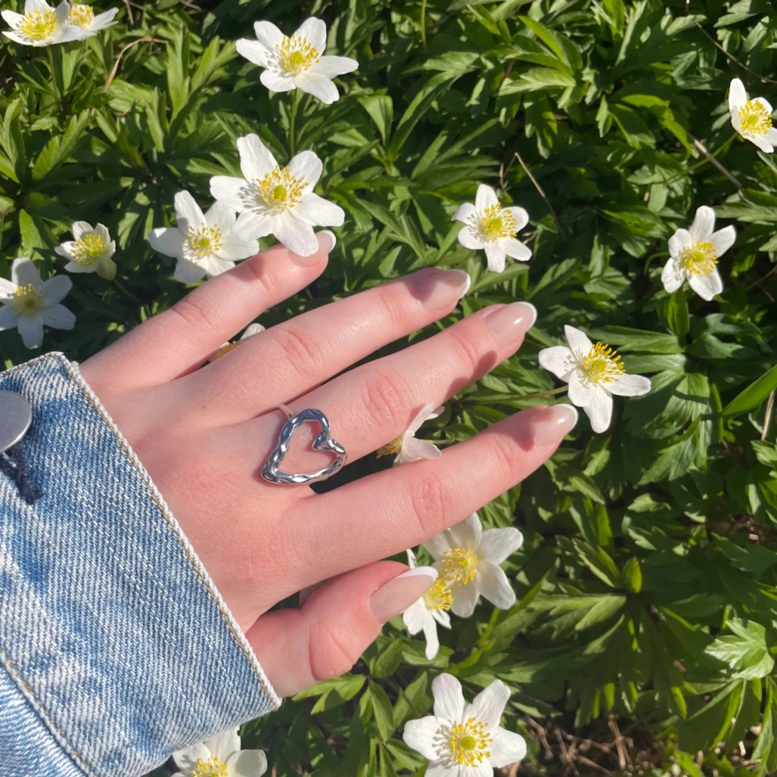 Saga ring rostfri  - 90