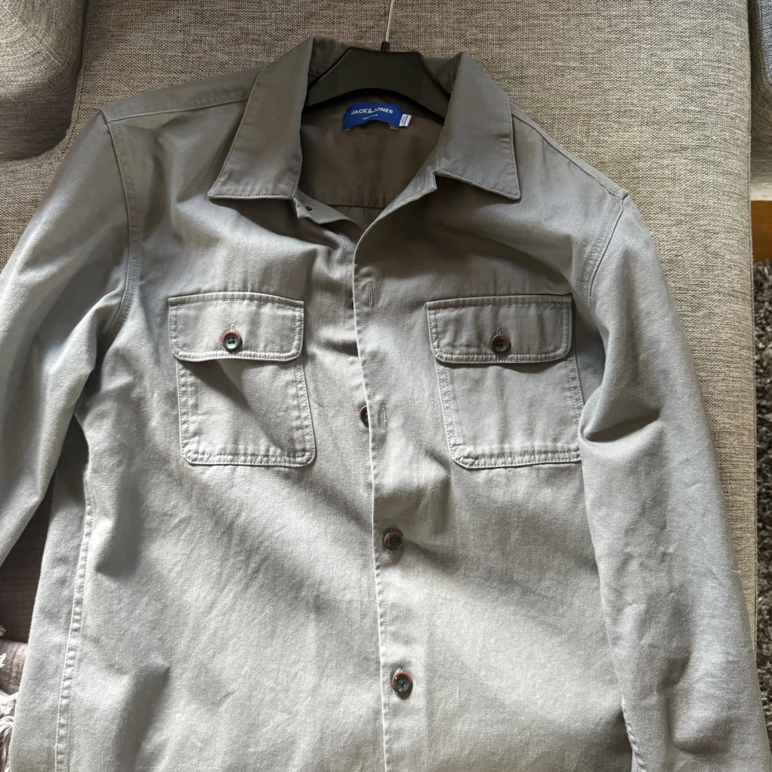Grå Overshirt