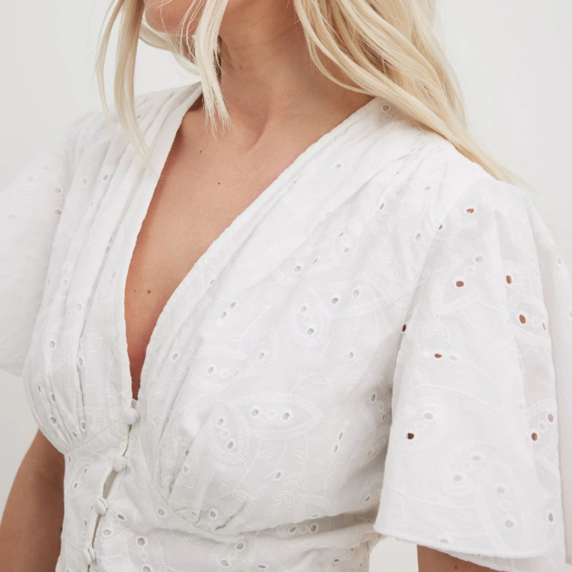 Nakd vit klänning  - 92