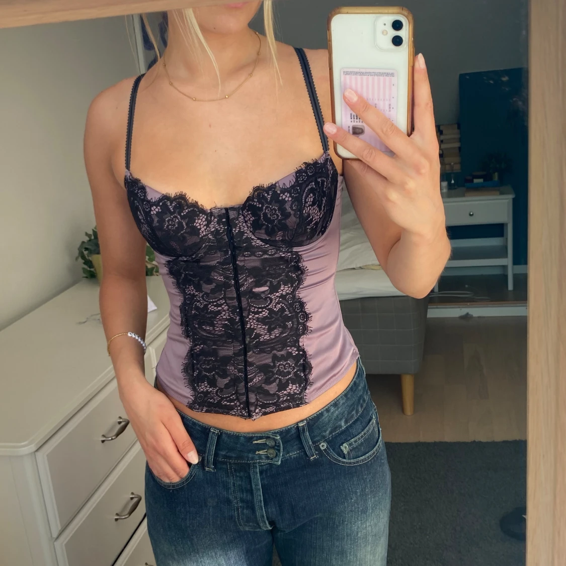 Korsett topp