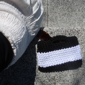 SALT - Virkad handväska gjord på återvunnet garn! 