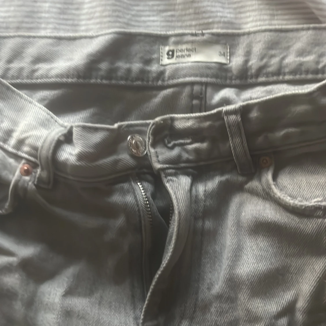 Low waist straight jeans - 91