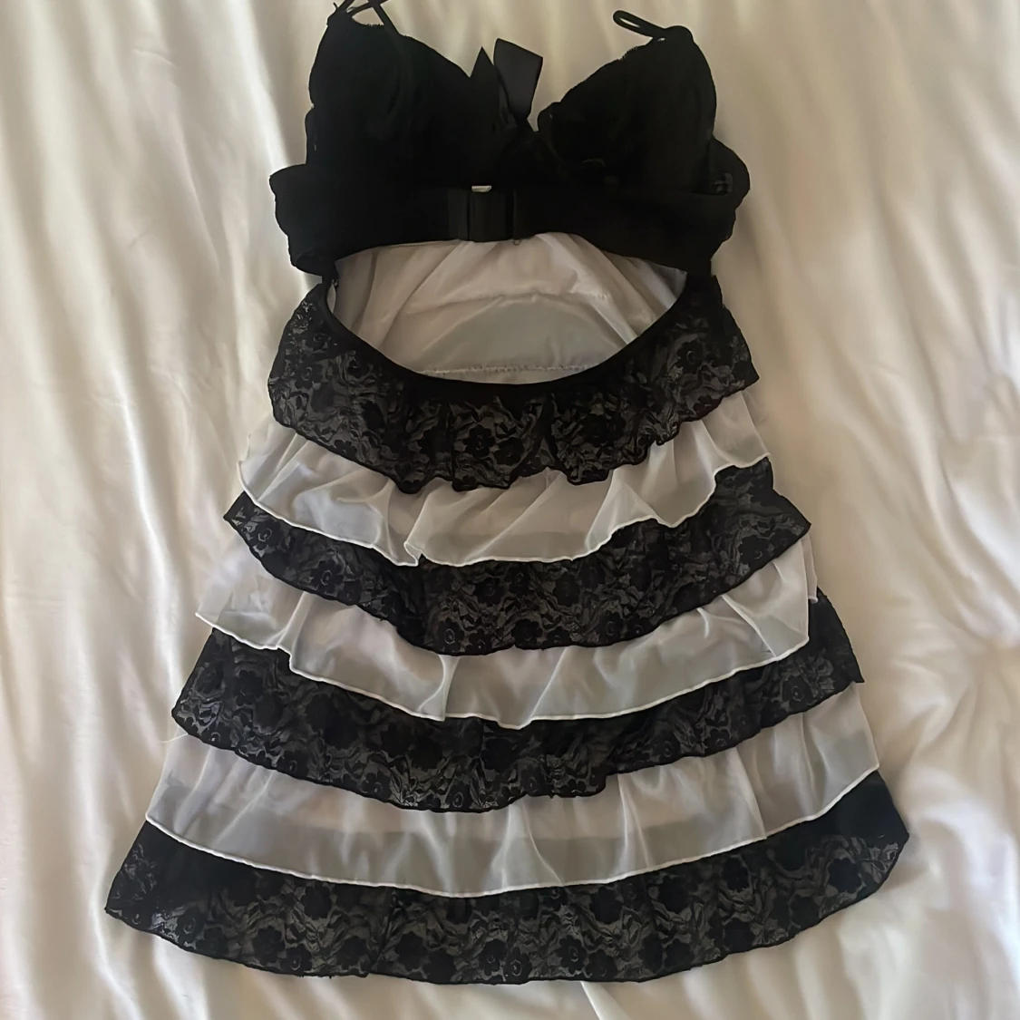 Ruffled babydoll top - 91