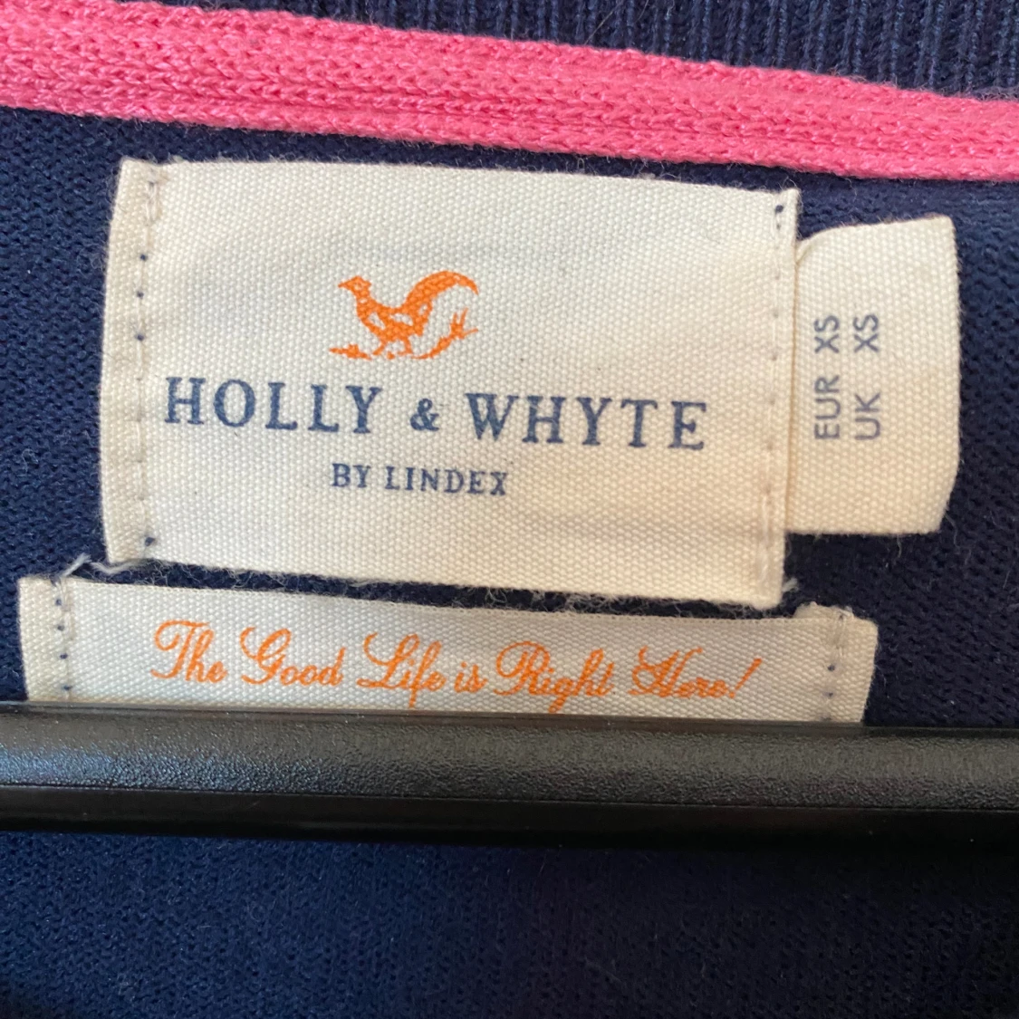 Mörkblå kofta - 90