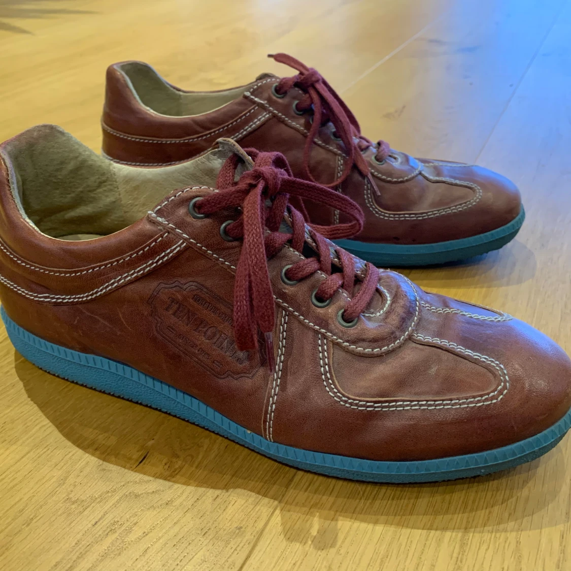 Lädersko Ten Points stl 43