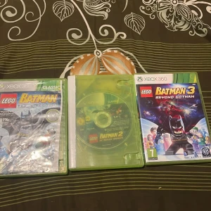 Batman 1-3 för xbox360 - Säljer batman 1-3 set för jag har inge behöv för spelen längre 