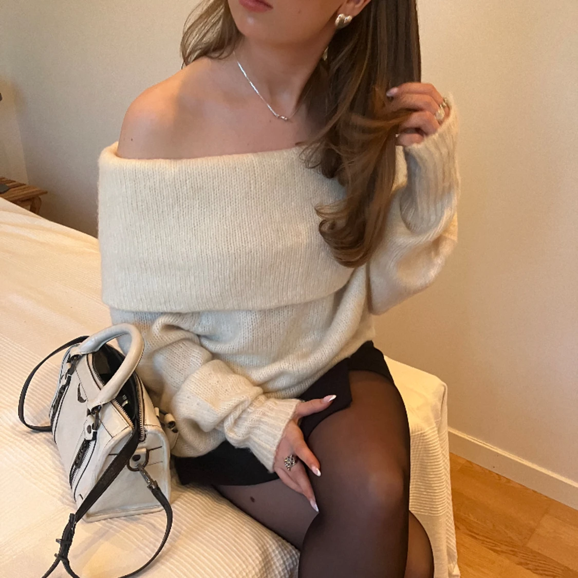 Offshoulder tröja - 91