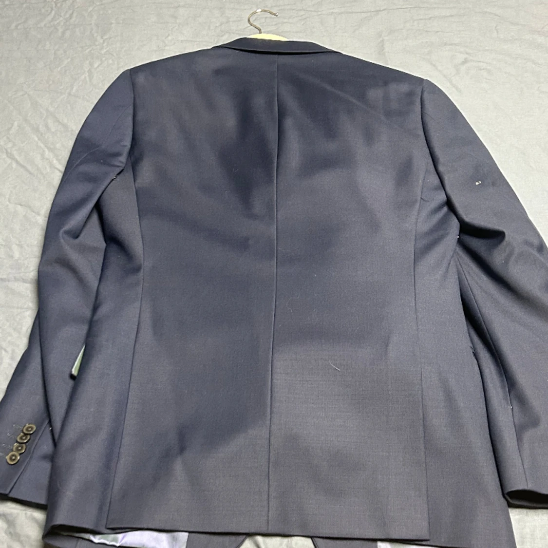 Marinblå dressman kostym - 90