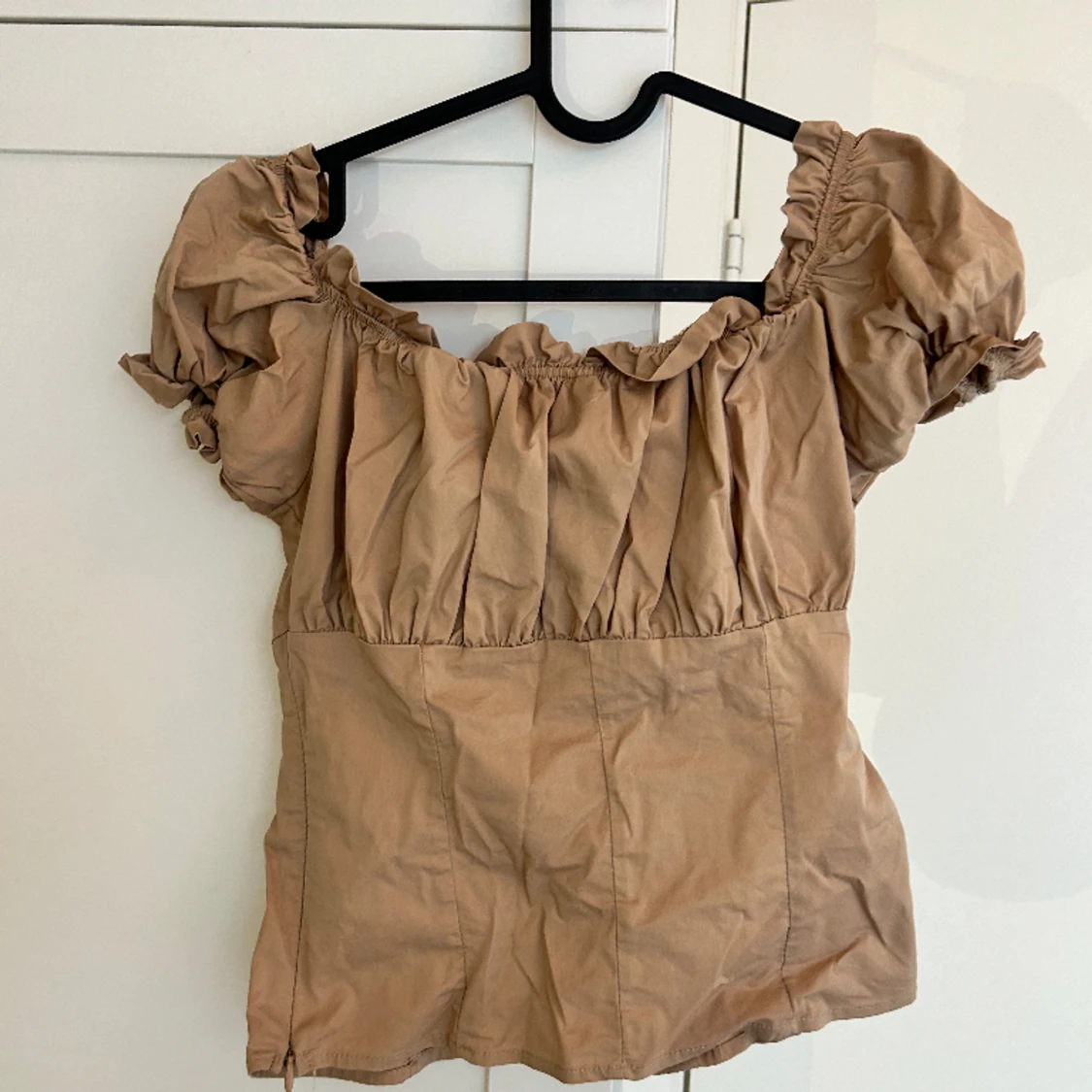Brun/beige topp - 90