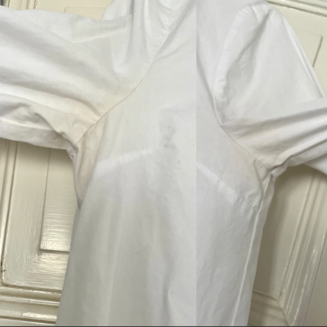 Vit skjortklänning  - 91