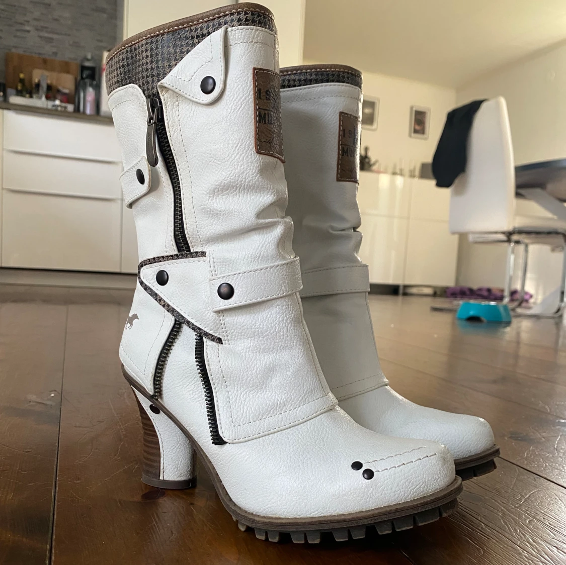 Stövel med klack - 90