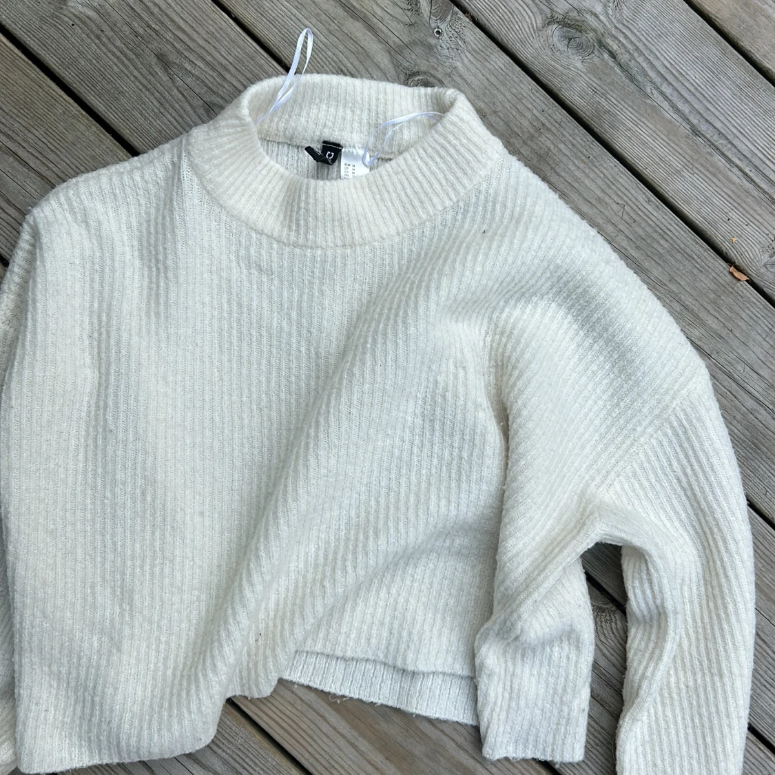 Stickad Cropad vida armar - 90