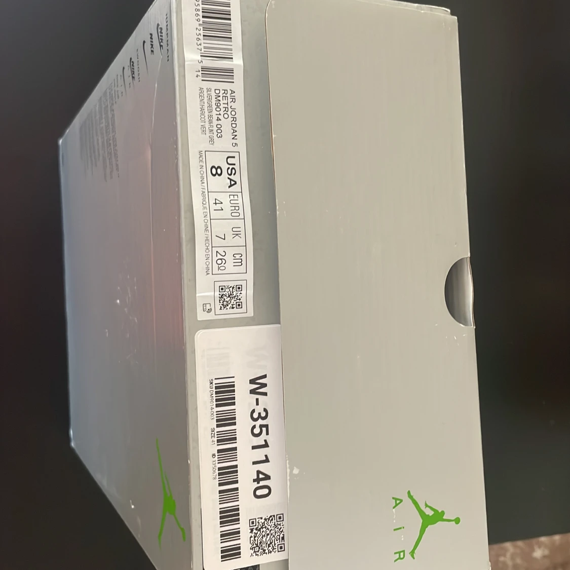 Jordan 5 green bean - 92