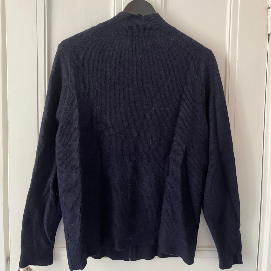 100% kasmir zip tröja - 2