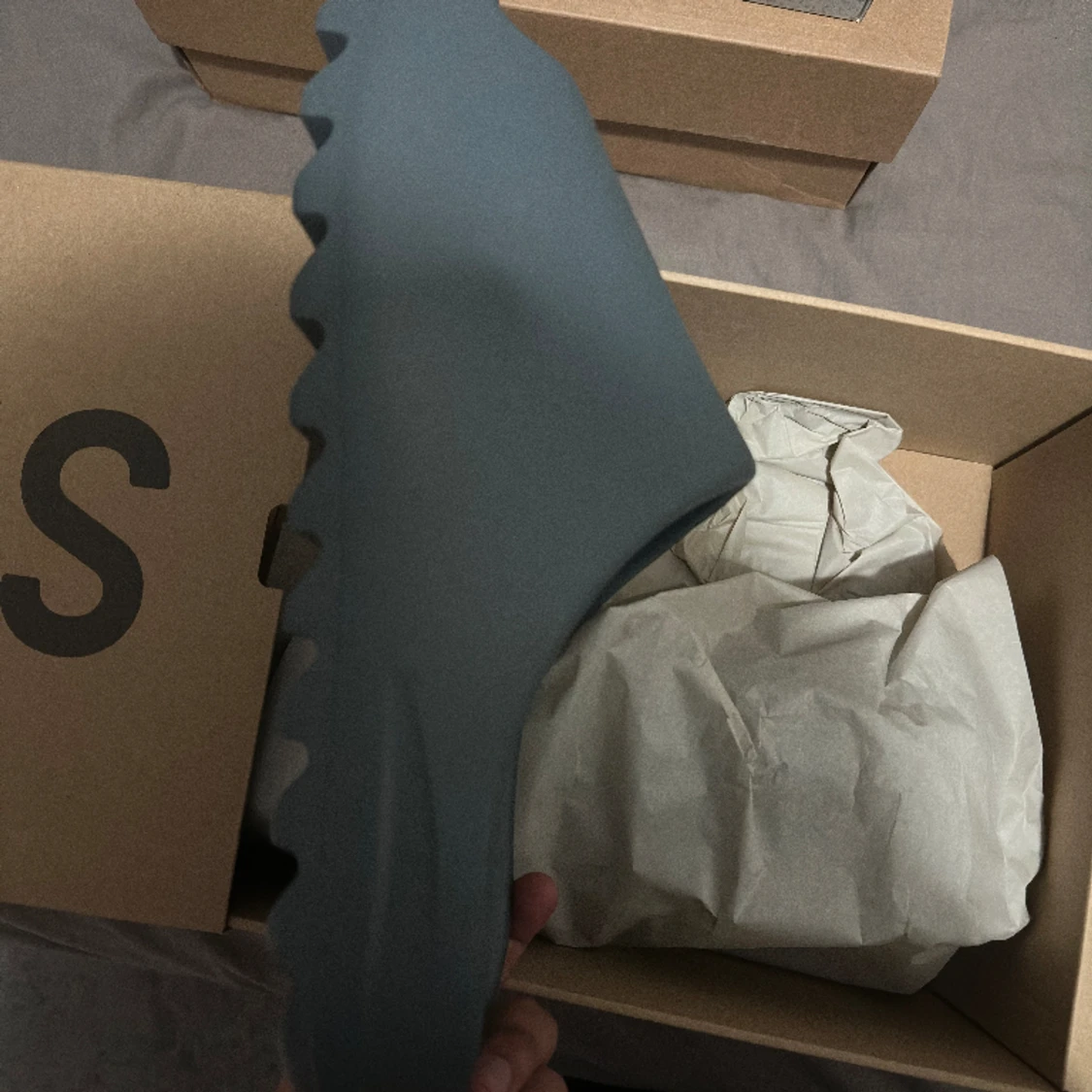 Yeezy slide slate marine