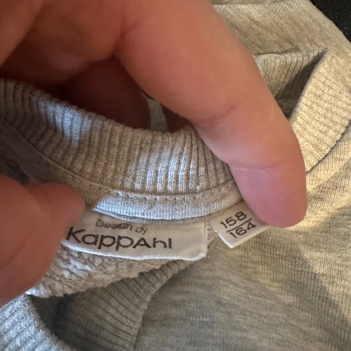 Grå sweatshirt - 91