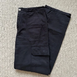 Byxor från Zara  - Snygga cargo byxor från Zara i storlek 42, bra skick