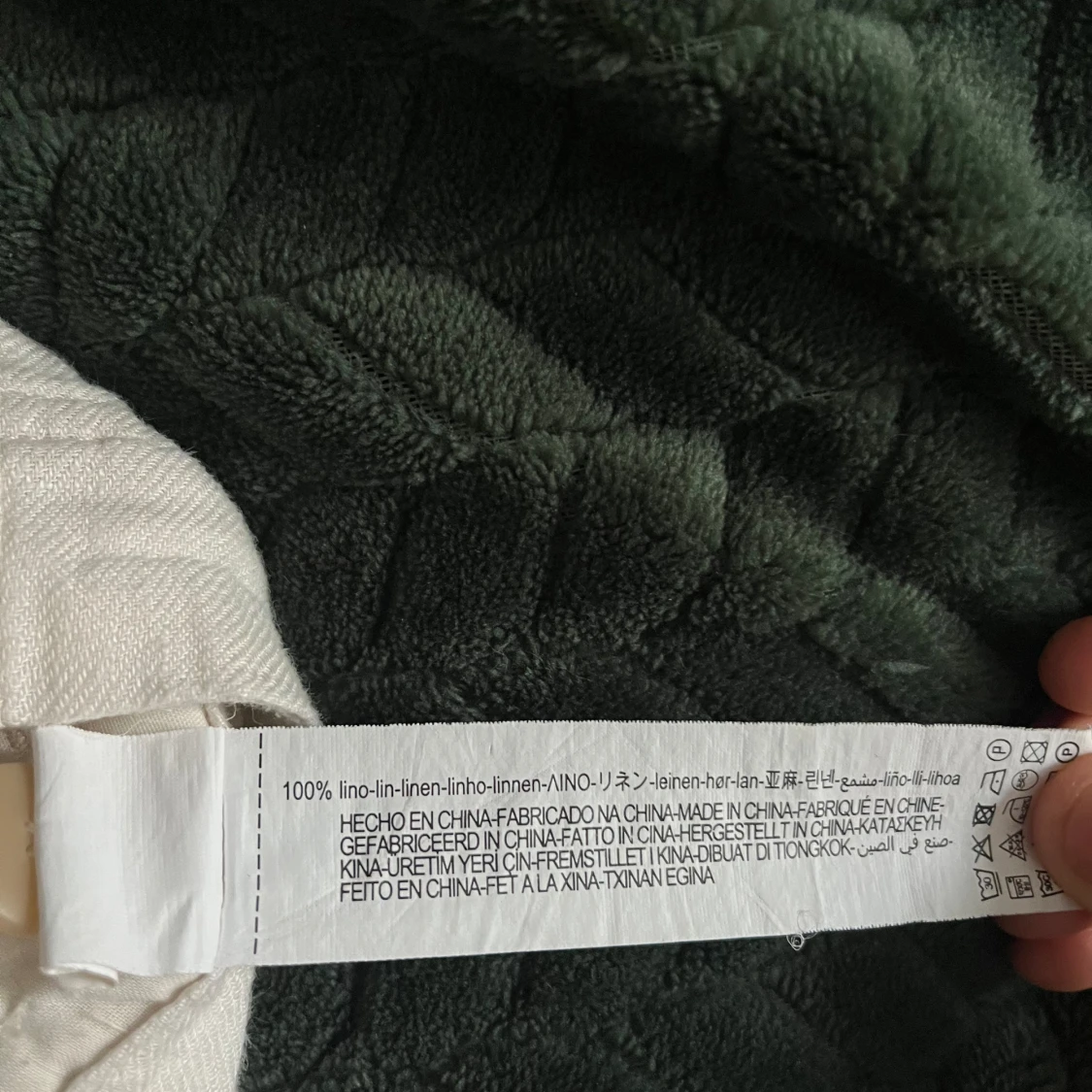 Linnebyxor i 100% linne - 90