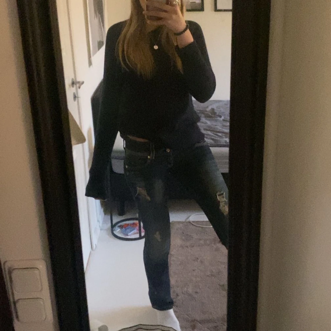 Lågmidjade jeans - 92