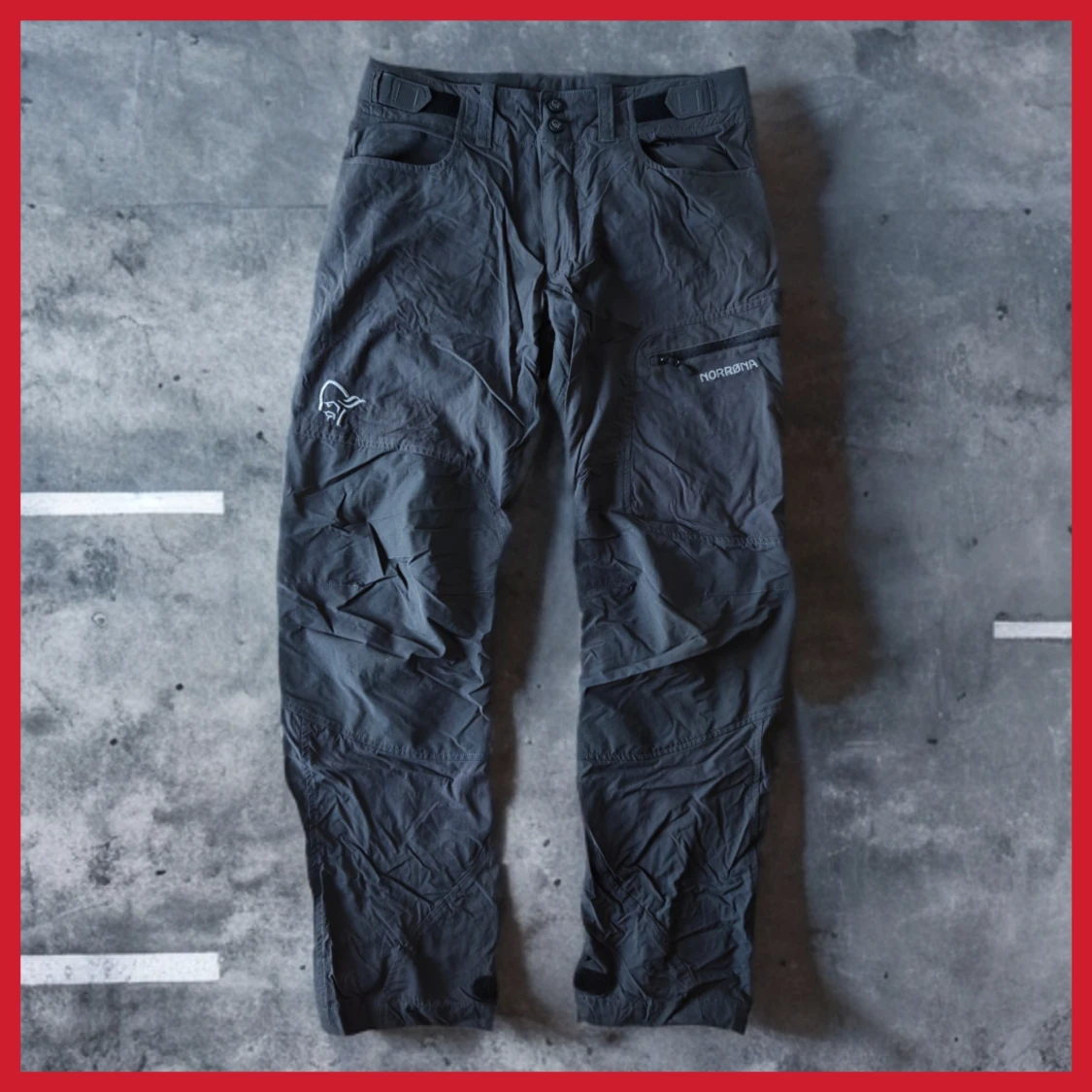 Norröna Bitihorn Friluftsbyxor Grå S