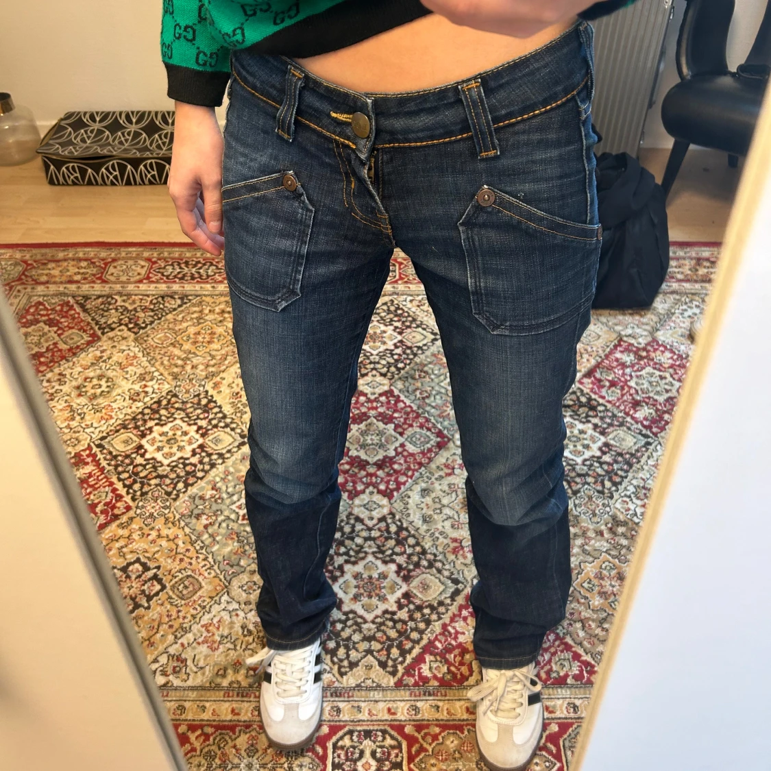 Lågmidjade Jeans - 91