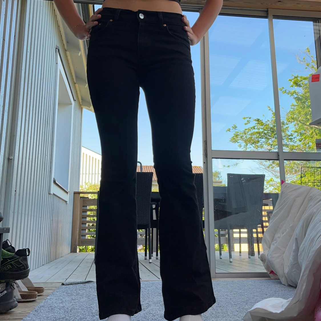”Perfect jeans” bootcut från Gina Tricot i storlek 34💗 - 90