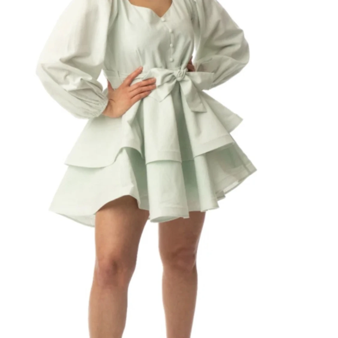 Mintgrön klänning - 91