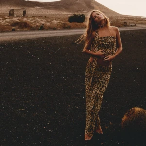 Leopard kjol från zara - Aldrig använd prislapp kvar