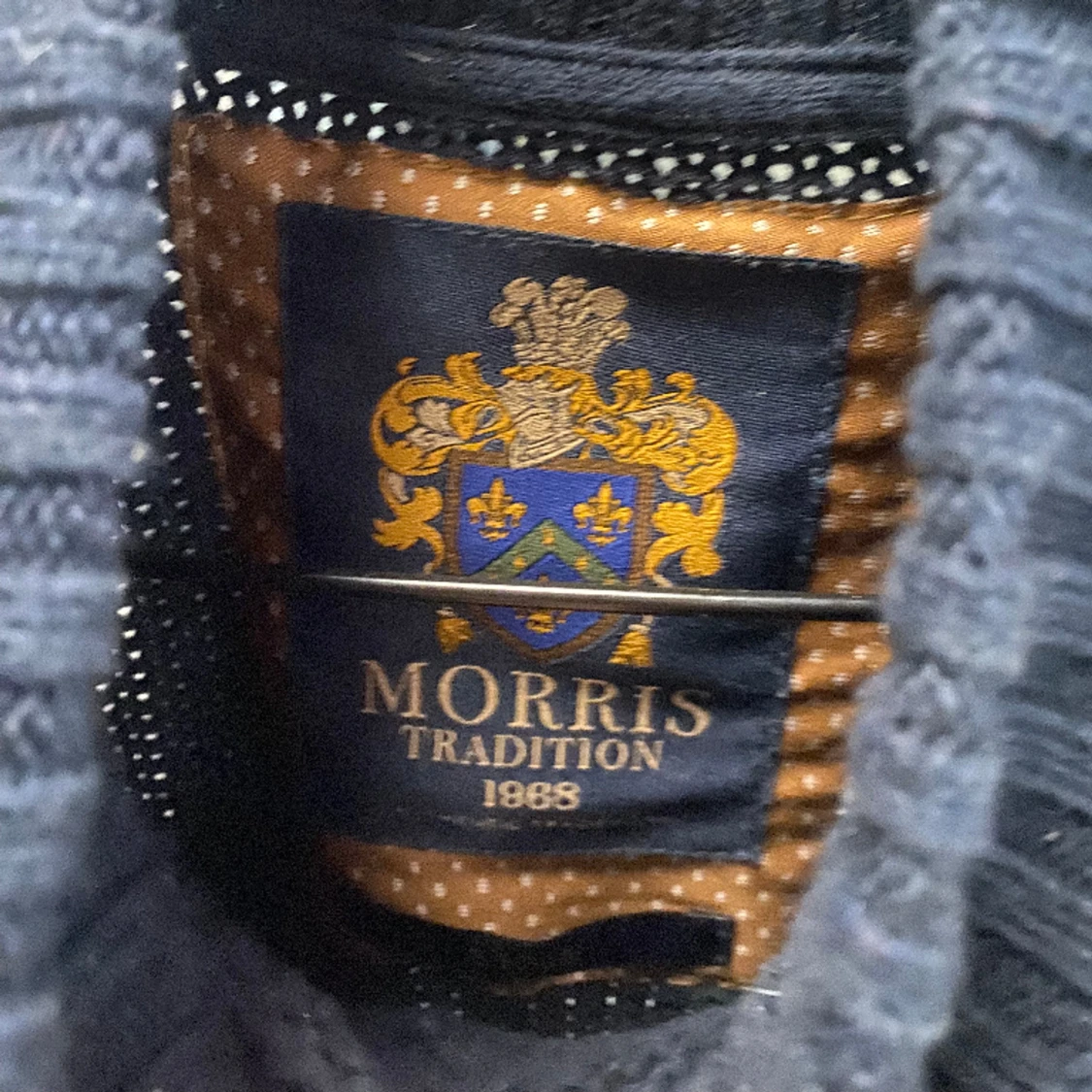 Stickad Morris tröja - 90