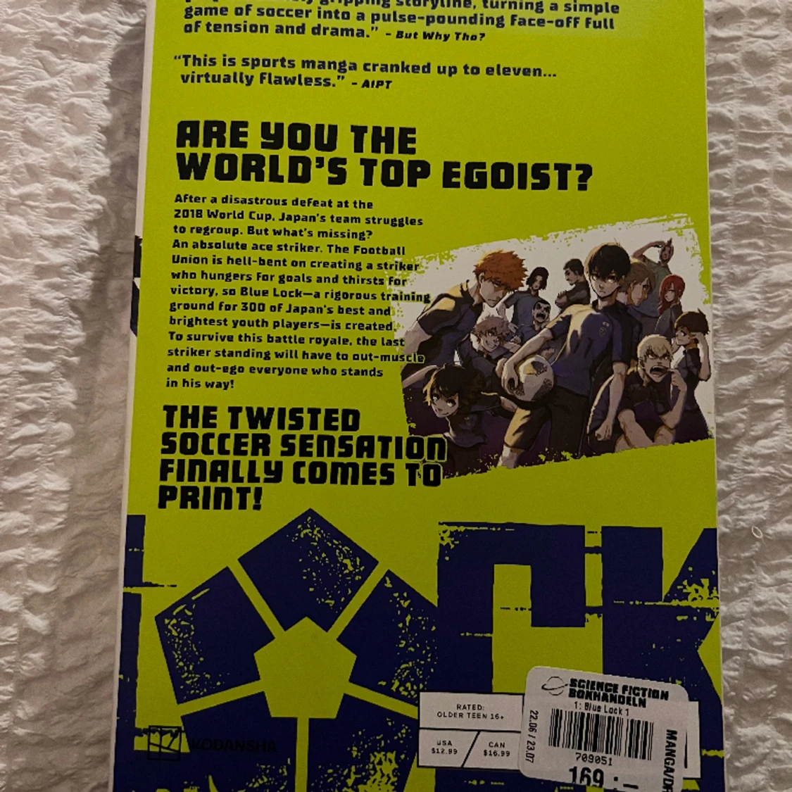 Blue Lock Manga Volume 1 - 90