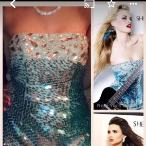 Sherri Hill miniklänning - Detta är en sherri hill miniklänning som är använd endast en gång och i väldigt bra skick. 