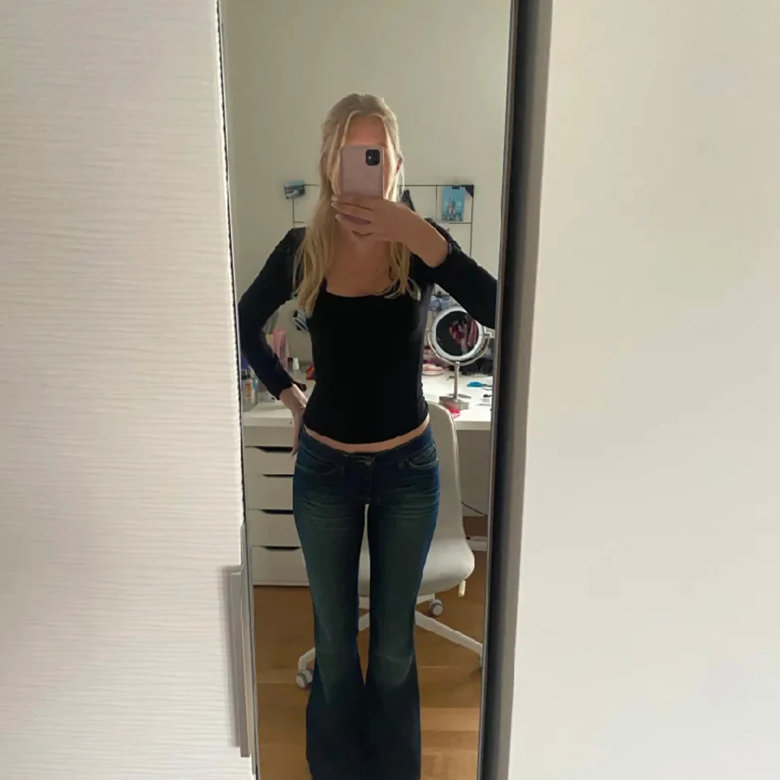 Lågmidjade Jeans