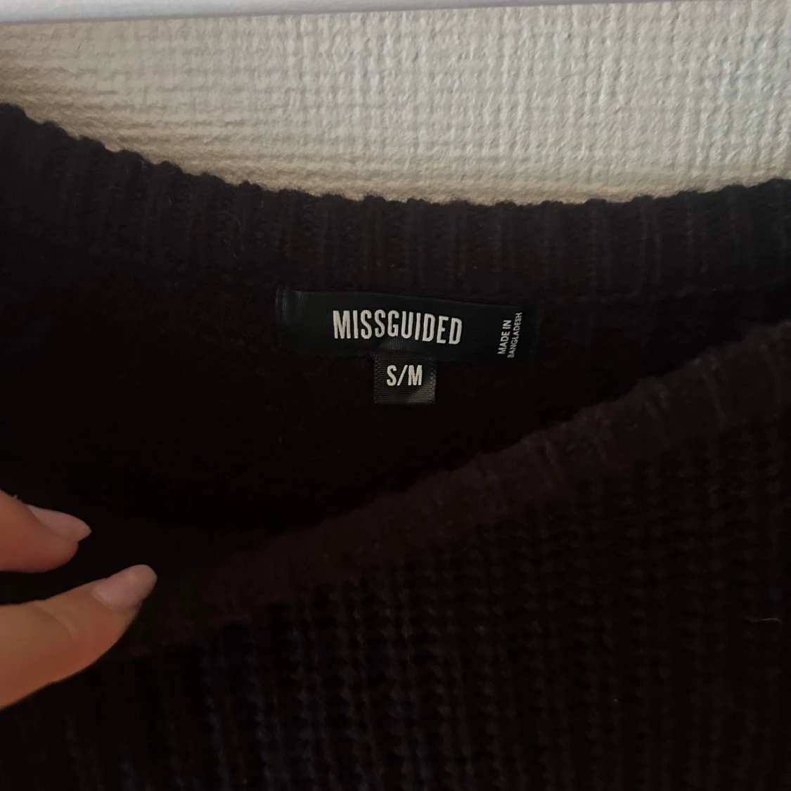 Stickad klänning  - 90