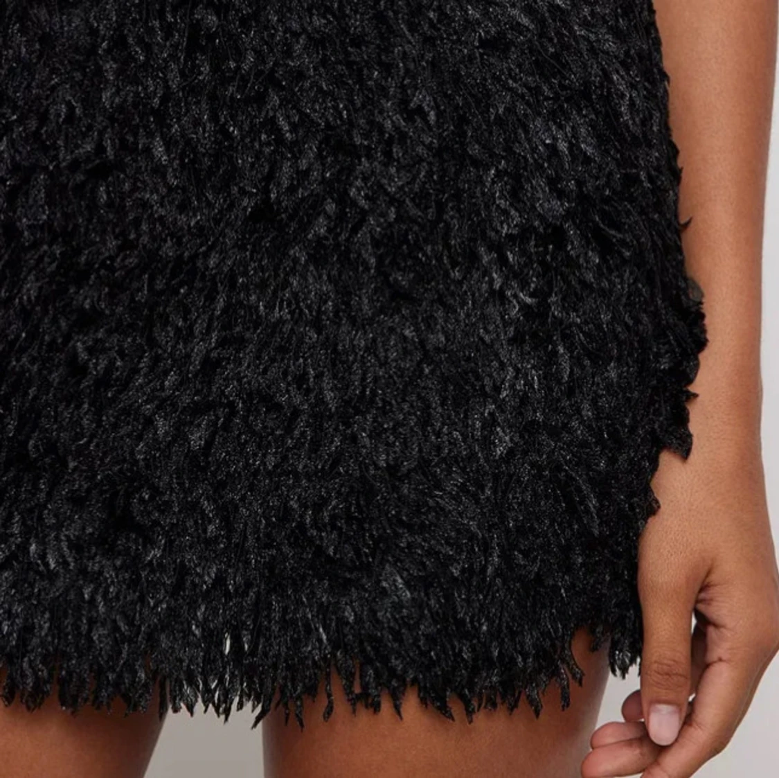 fluffig mini kjol - 90