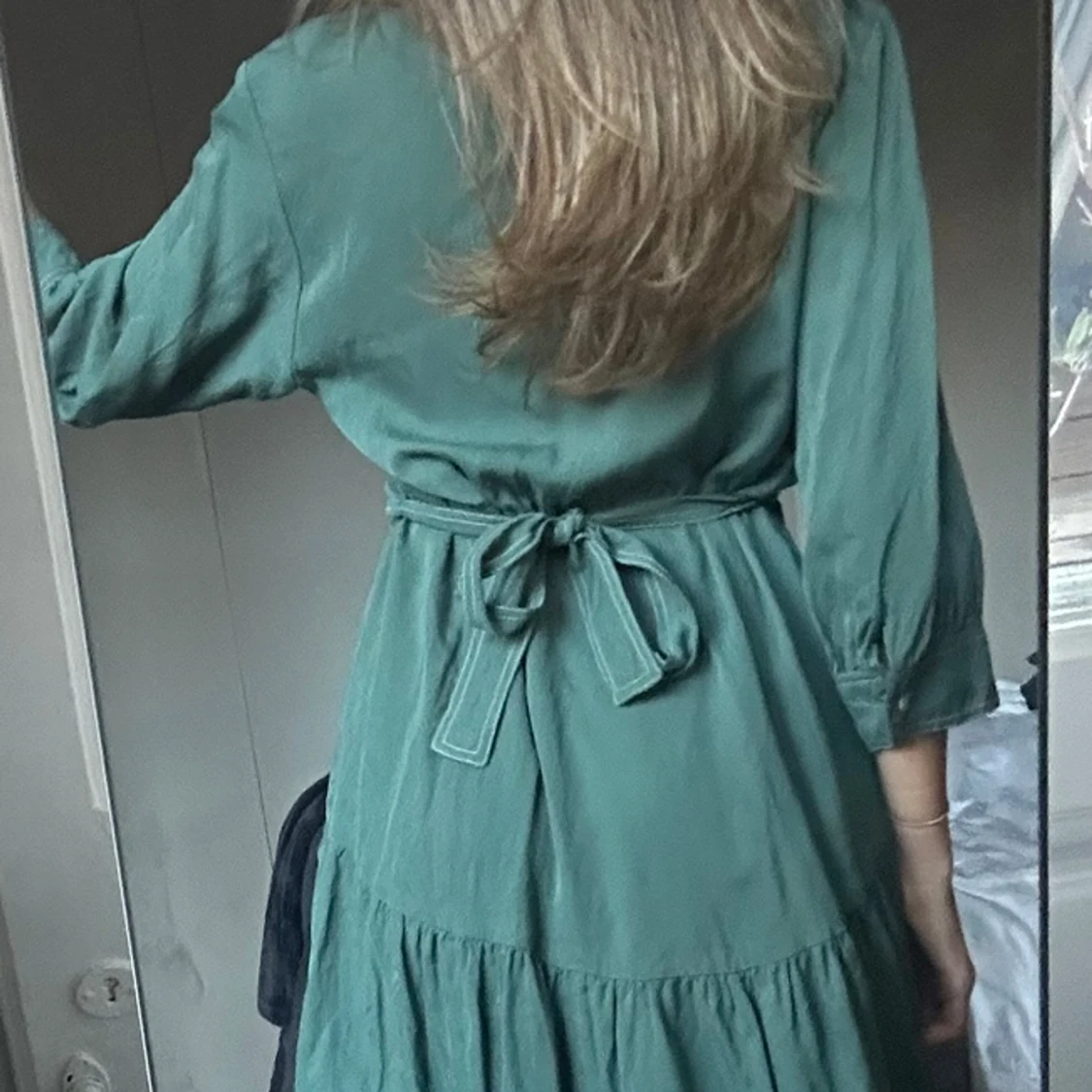 Grön klänning  - 91
