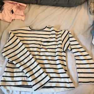 Randig tröja  - Randig tröja från Zara köpt i Paris💕 Original pris var 399 tror jag  Pris går att diskutera vid snabb affär