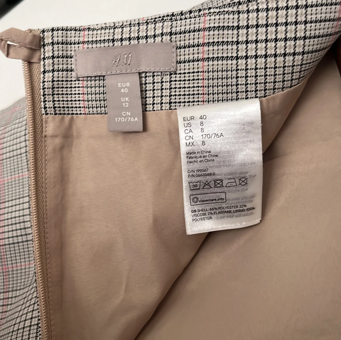 Fin kjol från hm. - 91