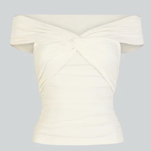 Vit topp - Fin topp från bikbok som inte kommer till användning. Skriv för fler bilder 💗