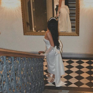 Eva lendel klänning - Storlek 36  Använd bara några timmar  Ny pris 12,900 kr  Mitt pris 6000 kr 