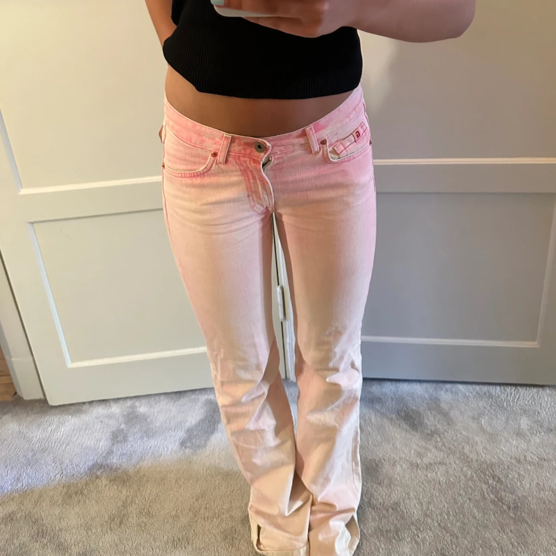 Rosa jeans