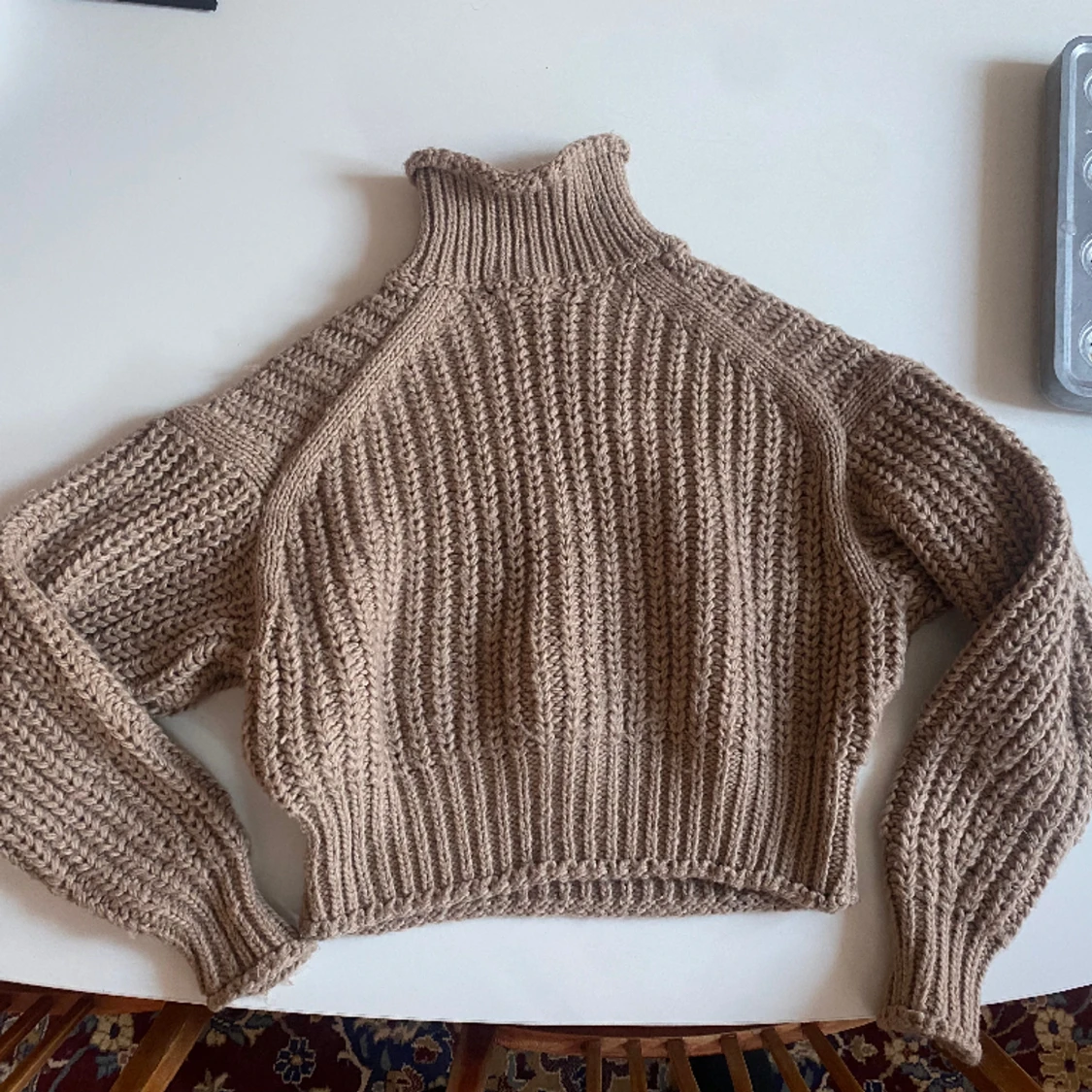 Stickad tröja