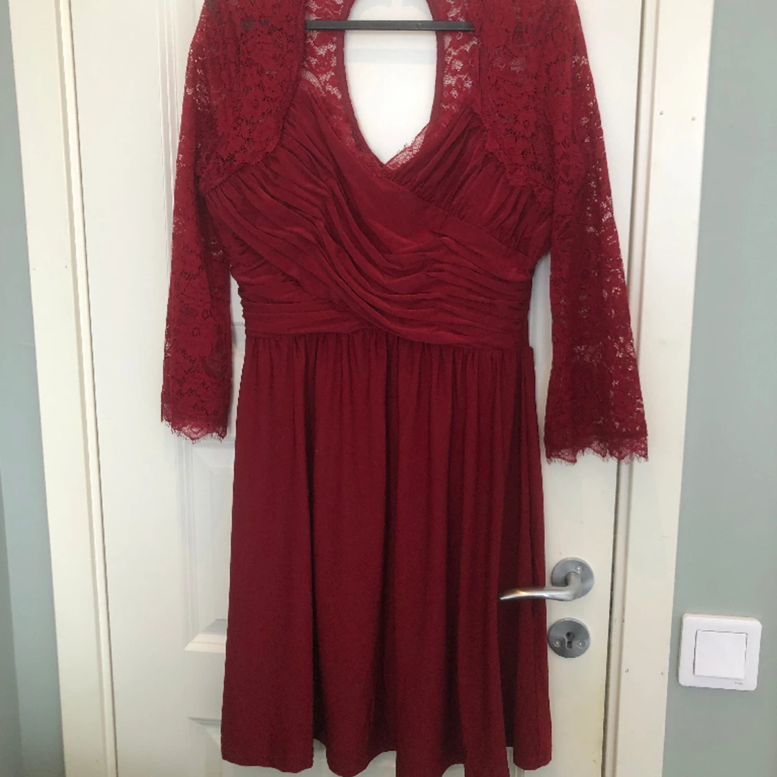 Röd klänning - 90