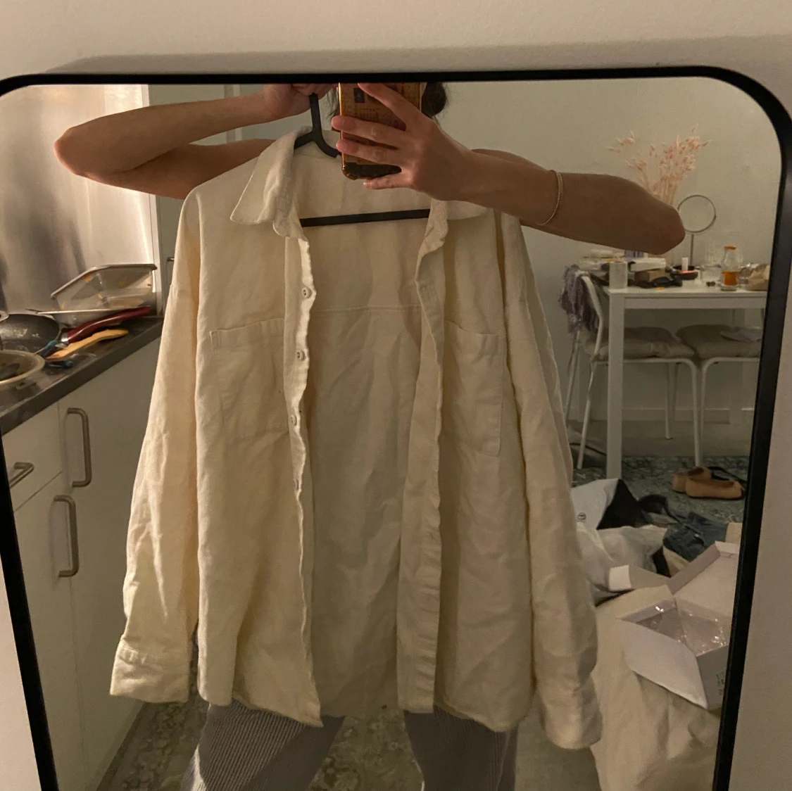 Skjorta med Manchester mönster - 90