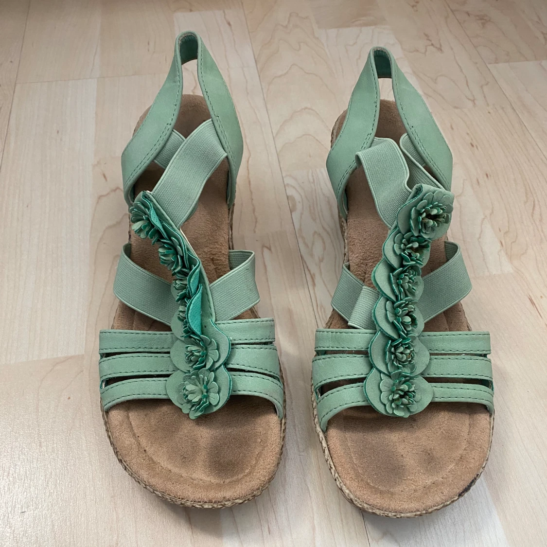 Sommarskor med klackar